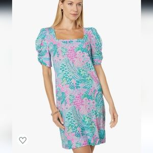 Lilly Pulitzer Haydn short sleeve puff dress size small